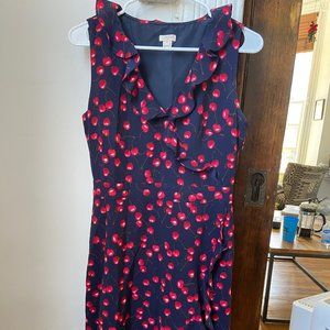 J Crew Patterned Work Dress/Business Casual Dress